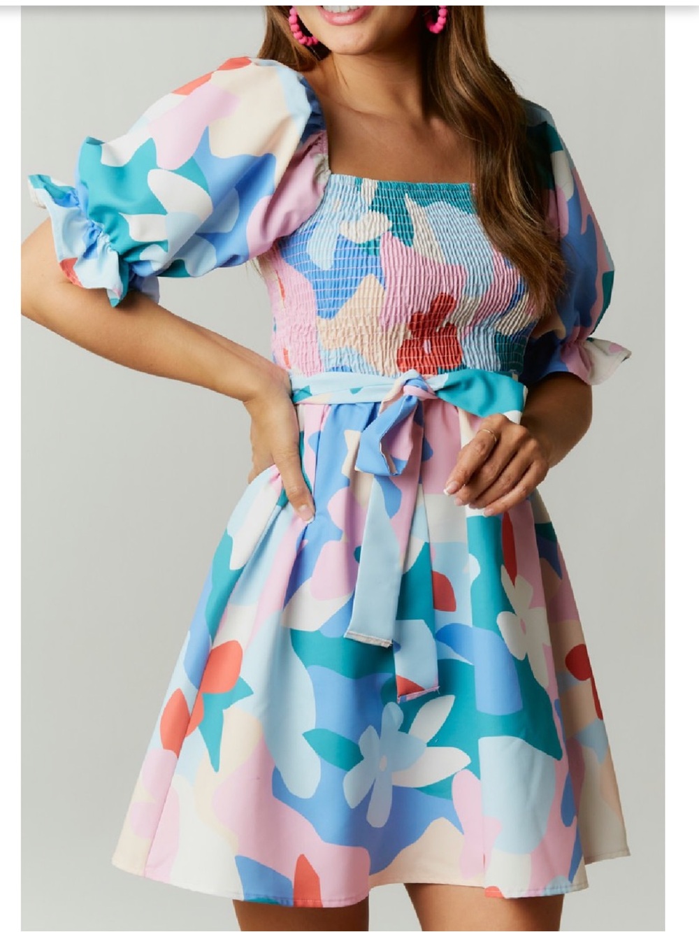 Fantastic Fawn Colorful Striped Garment